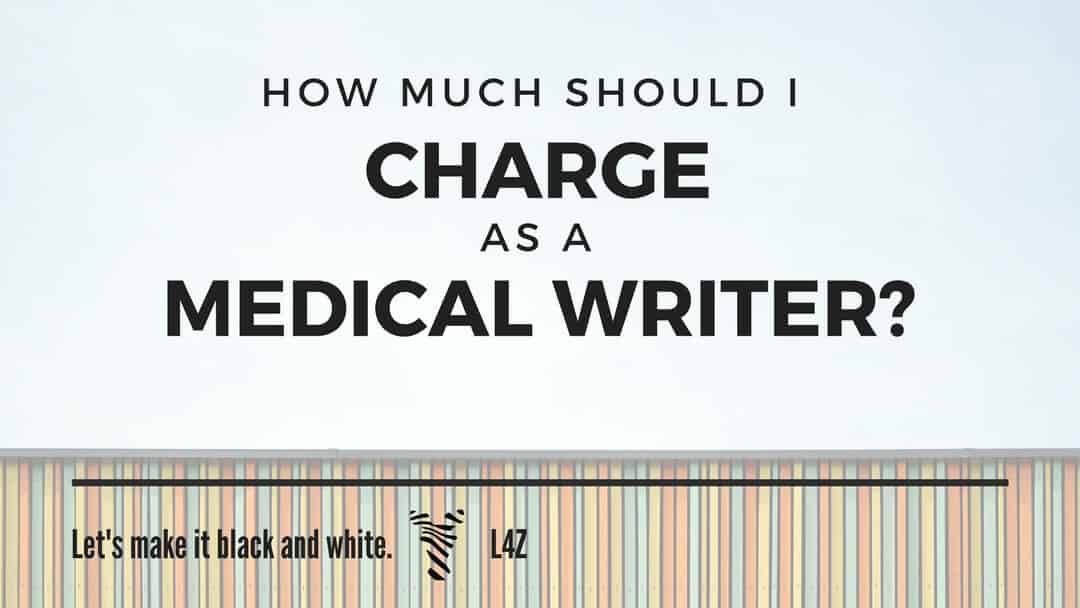 How much should I charge a s medial writer