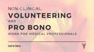 Nonclinical skilled volunteering for physicians