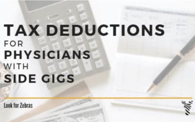 Tax deductions for physicians with side gigs