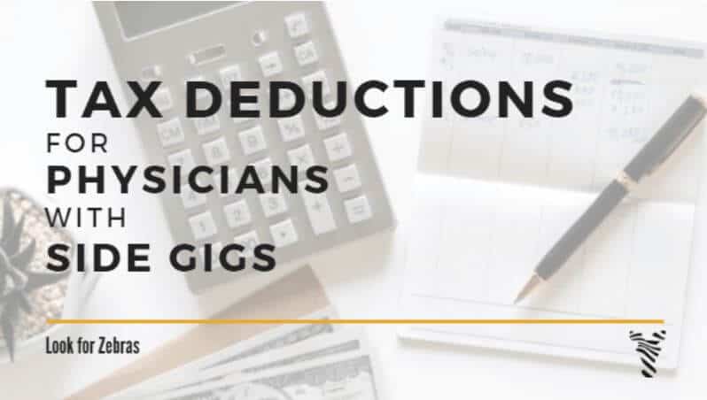 physician independent contractor tax deductions