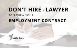 Physician employment contract review