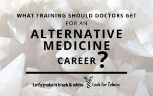 Training for an alternative medicine career