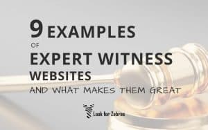9 great examples of medical expert witness websites