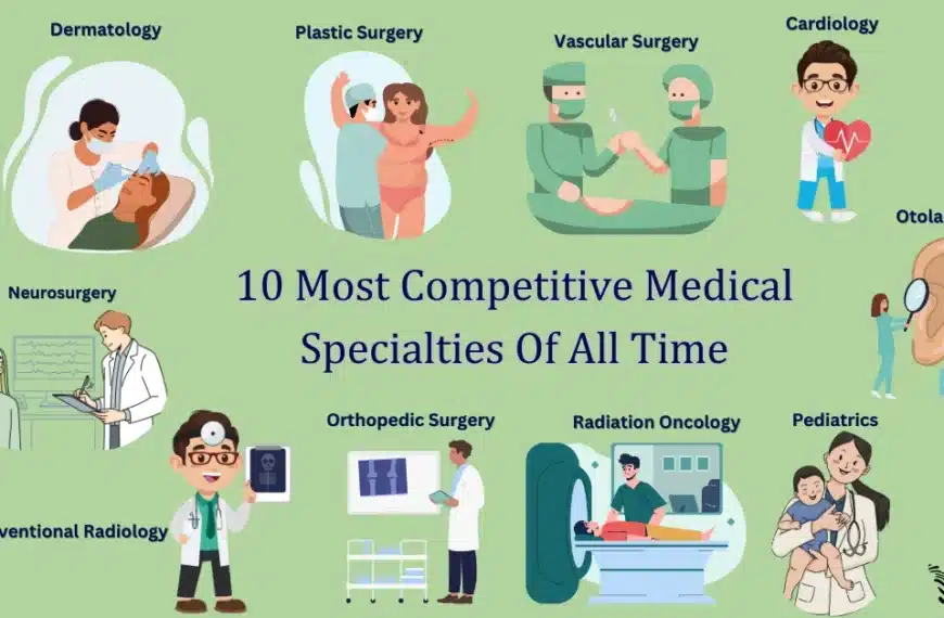 Most Competitive Medical Specialties