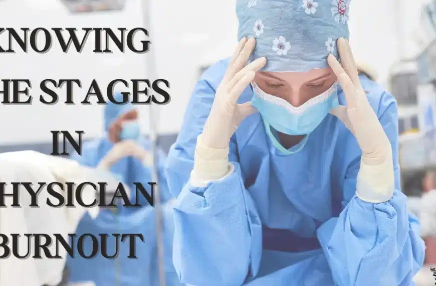 Stages of physician burnout