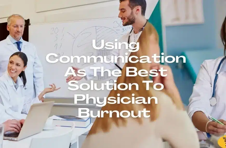 Solution to physician burnout