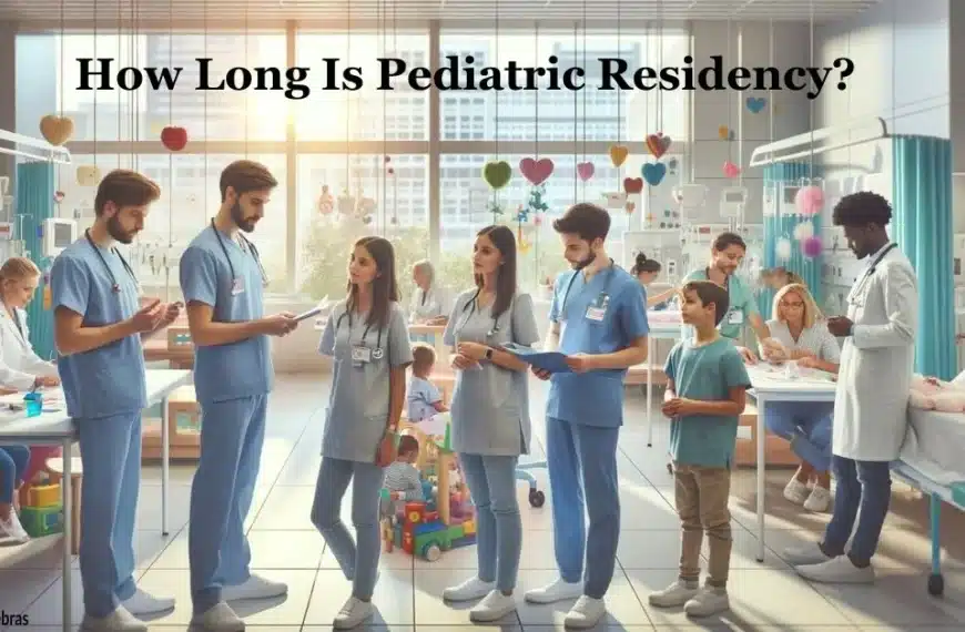 How long is a pediatric residency