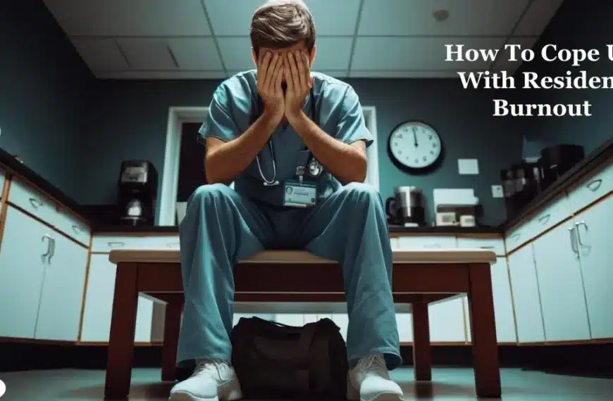 How To Cope Up With Resident Burnout