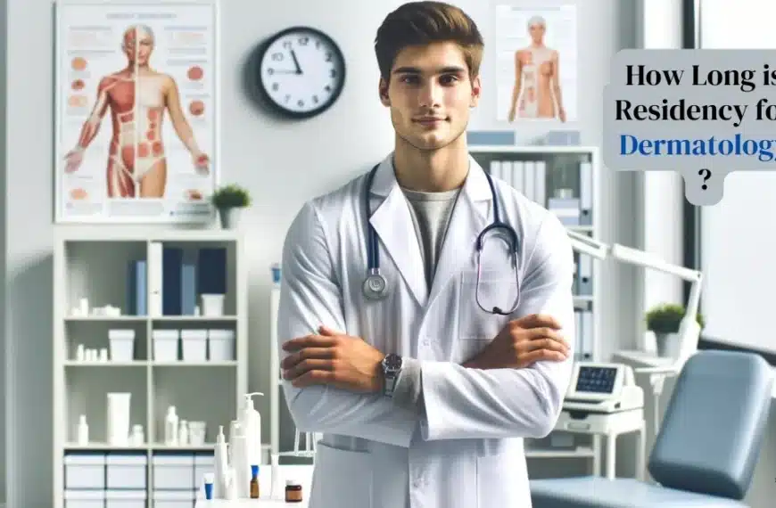 How long is residency for dermatology