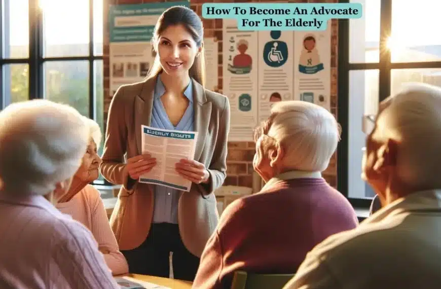 How to become an advocate for the elderly