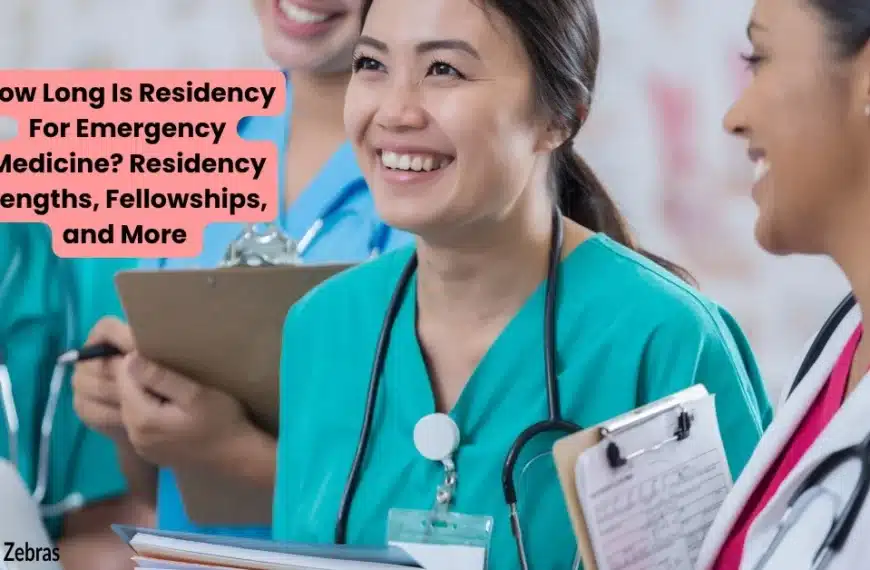 How long is residency for emergency medicine