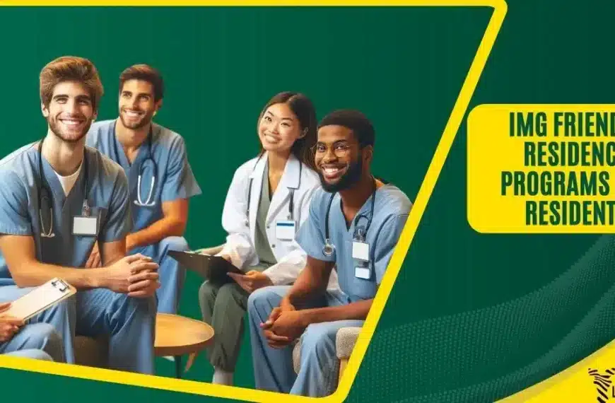 IMG friendly residency programs