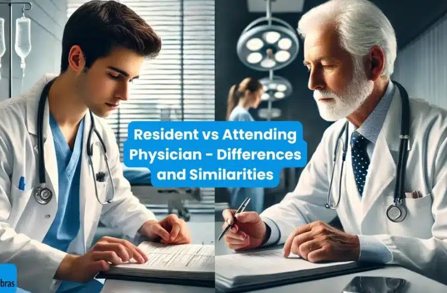 Resident vs Attending physician