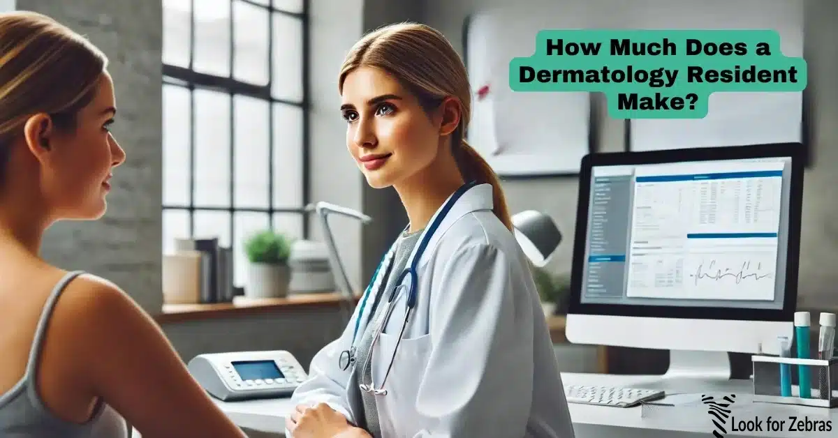 dermatology resident salary